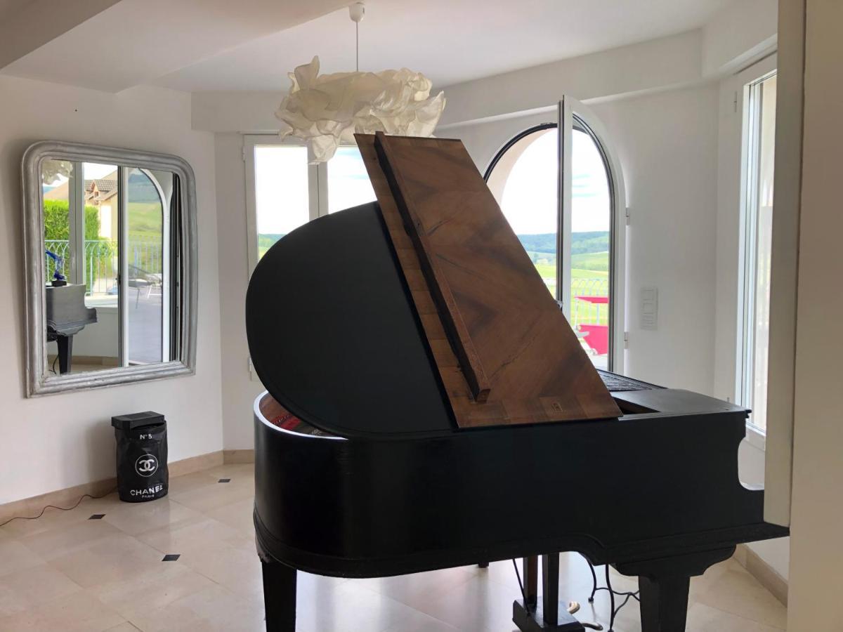 Floressens En Champagne Terrasse Privative Sur Le Vignoble Villa Fleury-la-Riviere Dış mekan fotoğraf